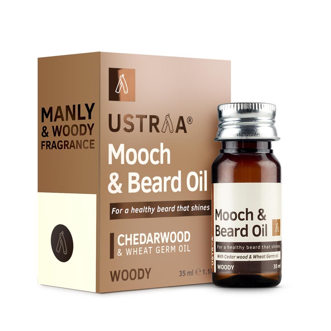 Ustraa Woody Mooch and Beard Oil